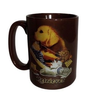 Dog/Retriever‎ Brown Coffee Mug Perfect For Coffee / Tea